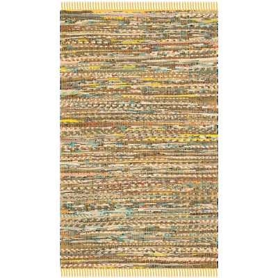 Rag Rug RAR121 Hand Woven Indoor Rugs - Safavieh