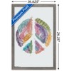 Trends International Rachel Caldwell - Feather Peace Framed Wall Poster Prints - 3 of 4