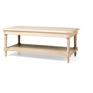 Maven Lane Pullman Traditional Rectangular Wooden Coffee Table - 1 of 4