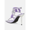 Fialka Diamante & Rhinestones Stiletto Women Heels - 3 of 4