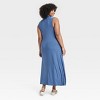 Women's Knit Midi Shift Dress - A New Day™ - 2 of 3