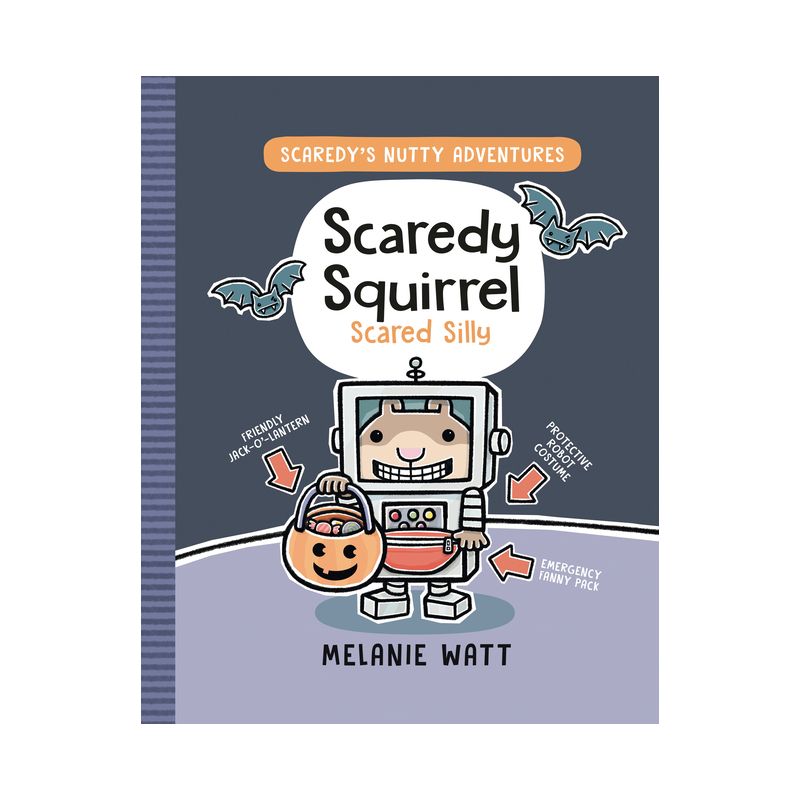 Scaredy Squirrel Scared Silly - (Scaredy's Nutty Adventures) by  Melanie Watt (Hardcover), 1 of 2