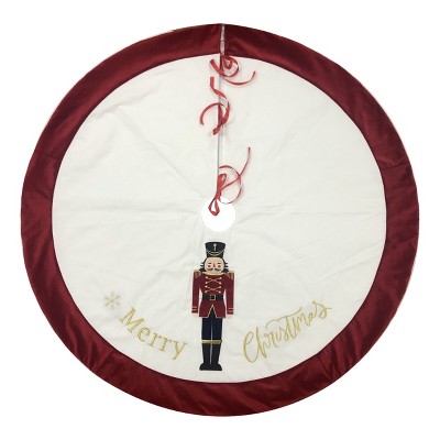 Season's Designs 48In Nutcracker Tree Skirt