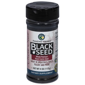 Amazing Herbs Black Seed Whole Cumin Seed 4 oz - 1 of 3