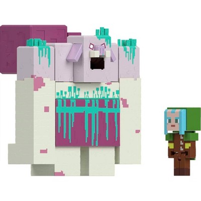 Minecraft Figures Ultimate Ender Dragon 22 & Steve 3.25 Action