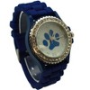 Olivia Pratt Every Day Silicone Paw and Rhinestones Colorful Women Watch - 3 of 4