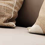 gray glass + black legs