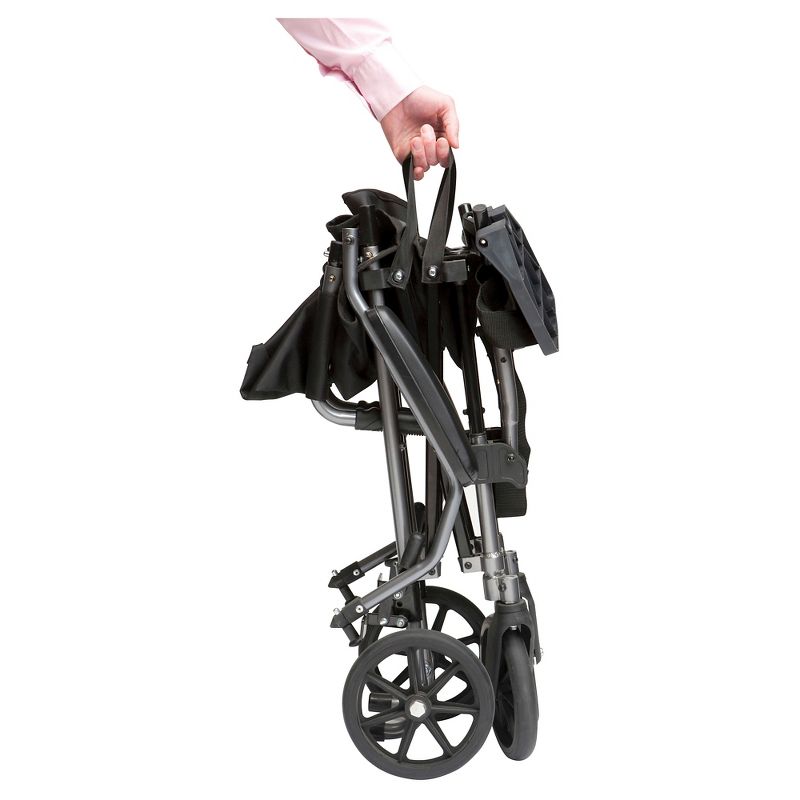 Drive Medical Travelite Chair in a Bag Transport Wheelchair, 5 of 6