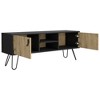 47.6" TV Stand B Magness with Two Cabinets and Open Shelves for Living Room and Bedroom - 2 of 4