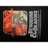 Dungeons & Dragons Logo Adult Men's Black Graphic Sleep Pajama Pants - 2 of 3
