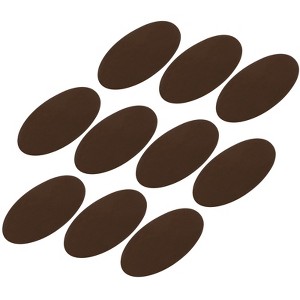 Unique Bargains Oval Iron-on Washable Clothes Hole Repairing Denim Patches 10 Pcs - 1 of 4