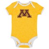 NCAA Minnesota Golden Gophers Infant Girls' 3pk Bodysuit - 3 of 4