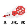 Staples Topwinder Correction Tape 10/Pack (51666) - 2 of 4