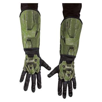Disguise HALO Infinite Master Chief Child Deluxe Costume Gloves | One Size
