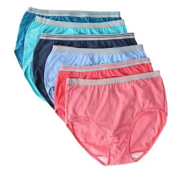 Fruit of the Loom Women's Plus Size Fit For Me Brief Underwear (6 Pack)