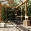 vidaXL Patio Sofa Set Set of 6 Gray PE Rattan Medium Modular - 2 of 4