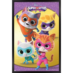 Trends International Disney Junior Super Kitties - Group Framed Wall Poster Prints - 1 of 4