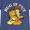 Girls' - Garfield - Hug It Out Fitted Short Sleeve Graphic T-Shirt - 2 of 4
