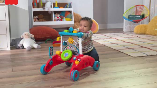 Fisher-Price 2-Sided Steady Speed Walker, 2 of 10, play video