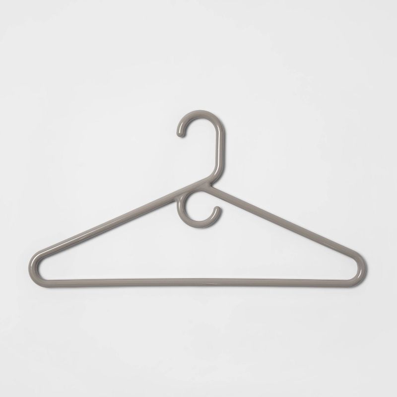5pk Super Heavy Weight Hangers Gray - Room Essentials&#8482;, 3 of 7