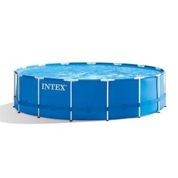 Intex 15ft X 48in Metal Frame Pool Set