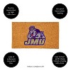 EvergreenNCAAJames Madison Dukes Logo Natural Coir 28 x 16 Inches Indoor Outdoor Doormat - 4 of 4