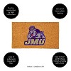 EvergreenNCAAJames Madison Dukes Logo Natural Coir 28 x 16 Inches Indoor Outdoor Doormat - image 4 of 4