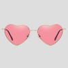 Anna-Kaci Women's Stylish Heart-Shaped Polarized Sunglasses UV400 Protection - 2 of 4