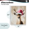Stupell Industries Baby Christmas Deer Framed Giclee Art - 4 of 4