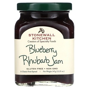 Stonewall Kitchen Blueberry Rhubarb Jam, 12.25 oz (347 g) - 1 of 2