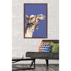 Trends International Snowtap - Camel Photobomb Framed Wall Poster Prints - 2 of 4