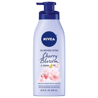 Nivea Oil Infused Body Lotion with Cherry Blossom and Jojoba Oil - 16.9 fl oz