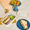 Caraway Home Medium Ceramic Coated Glass Food Storage Container - 4 of 4