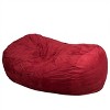 Okak Bean Bag Chair for Adults & Kids, Sofa Chair Bean Bag Ottoman,Accent Chairs Comfy Floor Chair for Living Room - 2 of 3