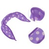 Unique Bargains Polka Dots Hair Rollers 8.27"x1.38" 1 Pc - 3 of 4