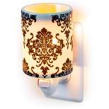 Dawhud Direct Ceramic Damask Wall Plug-in Fragrance Wax Warmer
