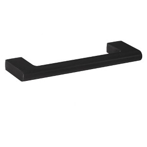 Sumner Street Home Hardware 10pk 4" Vail Pull in Matte Black: Zinc Cabinet Handles & Drawer Pulls, Lifetime Warranty - 1 of 4