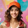 Dalix Pina Colada Embroidered Cap Cotton Baseball Cute Cool Dad Hat Womens - 3 of 4