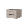 Grungis Wall-Mounted Floating Nightstands with Drawer & Shelf,Wall Mounted Night Stand with Space-Saving for Bedroom Furniture - 2 of 4