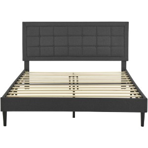 DeCoro Mornington Upholstered 2.0 Platform Full Size Frame and Headboard - 1 of 4