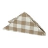 Kate Aurora Country Living 4 Pack Gingham Plaid Checkered Country Farmhouse Napkins - 2 of 2