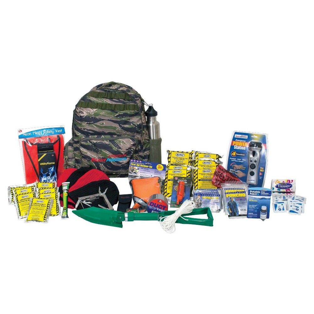 Ready America Emergency Deluxe 4 Person Outdoor Survival Kit