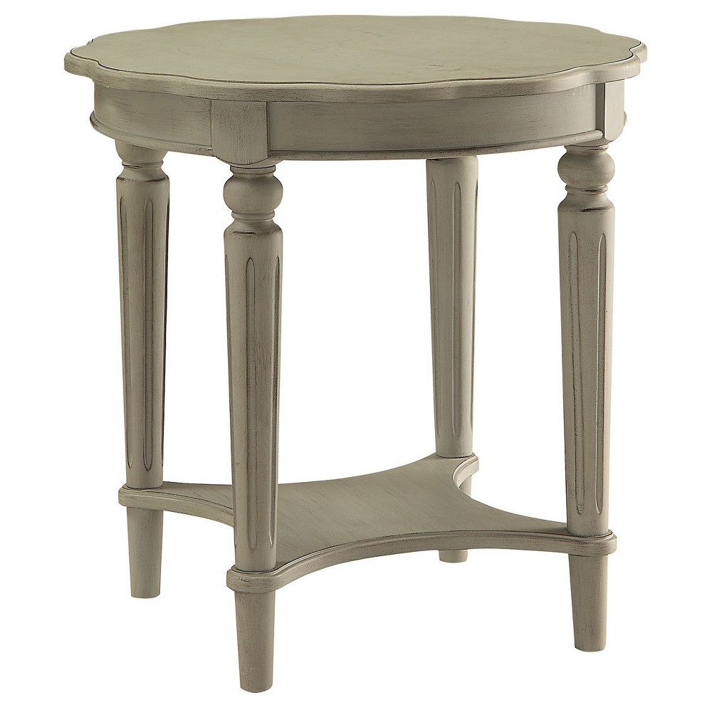 Acme Furniture Fordon End Table Slate Gray