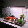 Unique Bargains Aquarium Plastic Plants for Fish Tank Landscape Decoration Pink 10 Pcs - 2 of 4