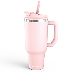 FrostBuddy Thicc Buddy Insulated Tumbler | Available in 40oz & 50oz Sizes | Stainless Steel + Chapstick Holder - 1 of 4