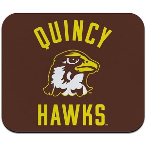 Quincy University Hawks Logo Low Profile Thin Mouse Pad - 1 of 2