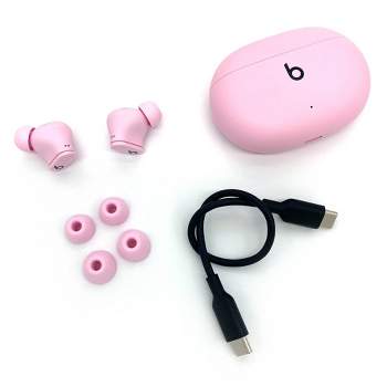 Beats Studio Buds True Wireless Noise Cancelling Bluetooth Earbuds - Sunset Pink - Target Certified Refurbished