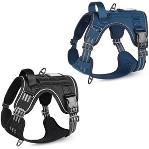 rabbitgoo Dog Harness No Pull, Military Dog Harness Medium Sized Dog with Handle & Molle, Reflective Tactical Pet Harness - 1 of 1