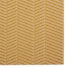 DII PVC Textured Twill Placemat Set 6 Piece, Honey Gold, 13x17.25" - 3 of 4