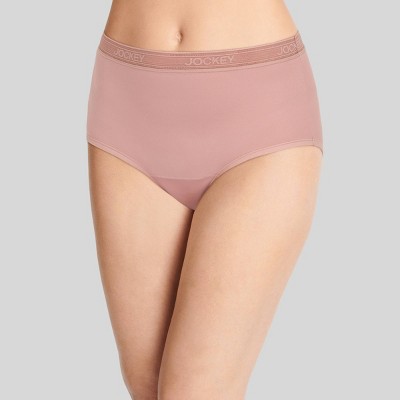Saalt Leak Proof Period Underwear Regular Absorbency - Soft-Stretch  European Lace High Waist Briefs - Quartz Blush - M